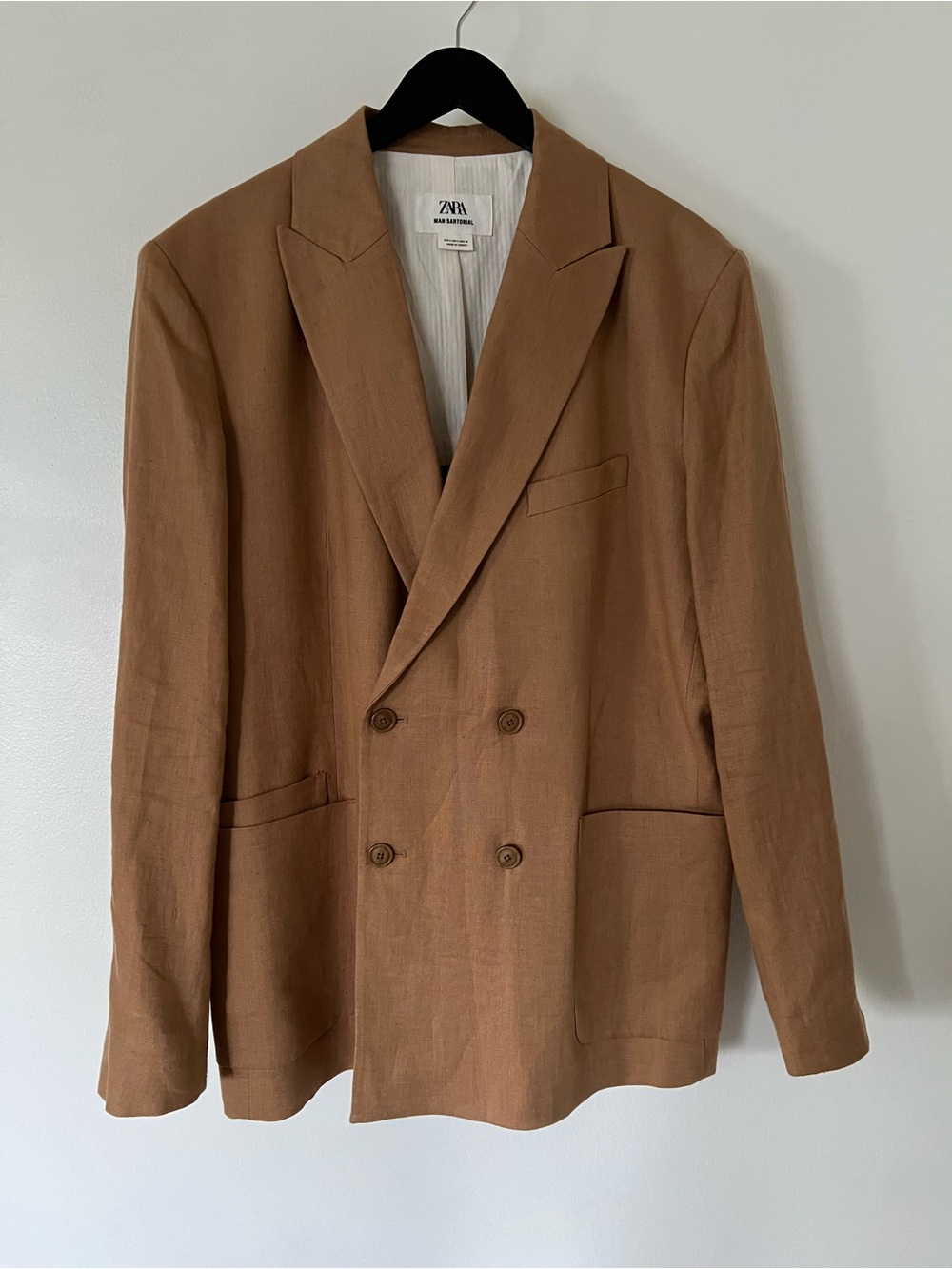 Zara Men’s Linen Blazer New
